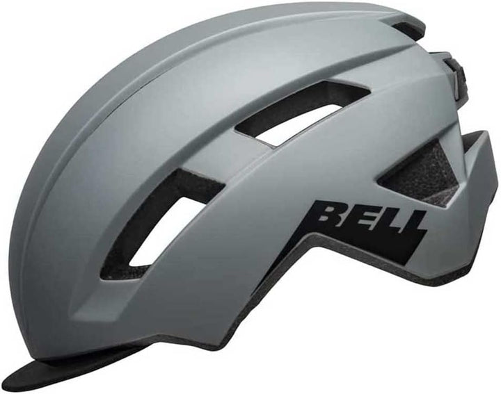 BELL Daily LED City Fahrrad Helm matt grau/schwarz 2024, L