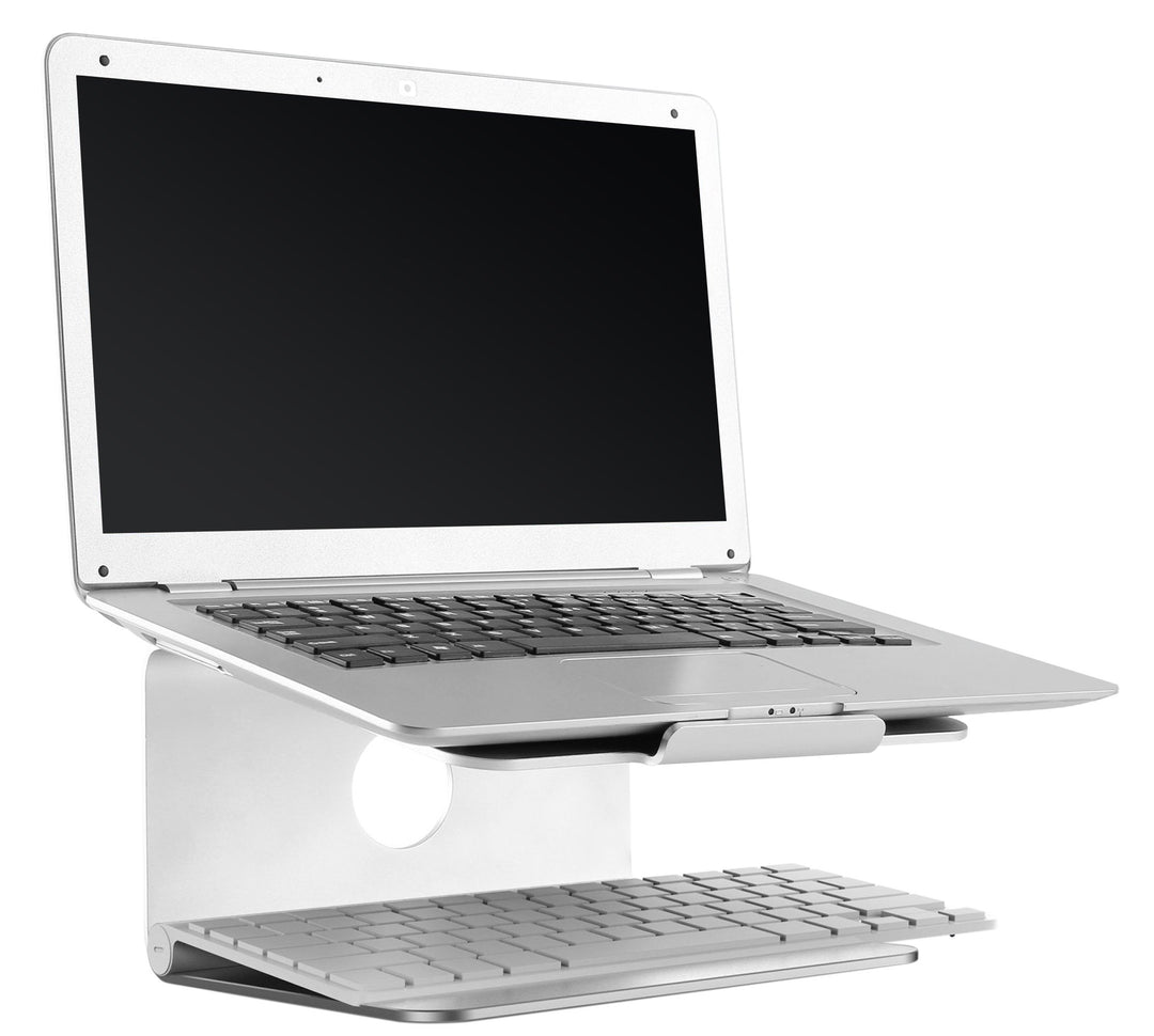 RICOO Laptop Ständer Notebook Stand Halterung Tisch Laptopständer Aliminium 11-17 Zoll Drehbar 360 G