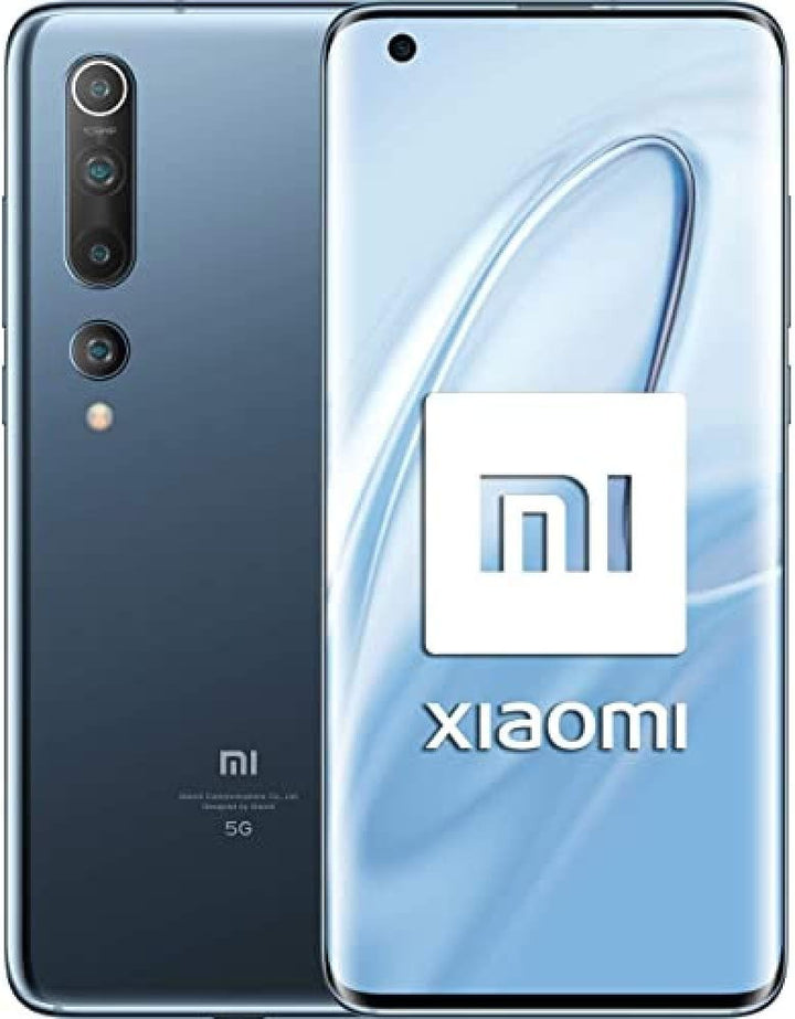 Xiaomi Mi 10 8GB+128GB Twilight Grey ohne Simlock, ohne Branding, Blau