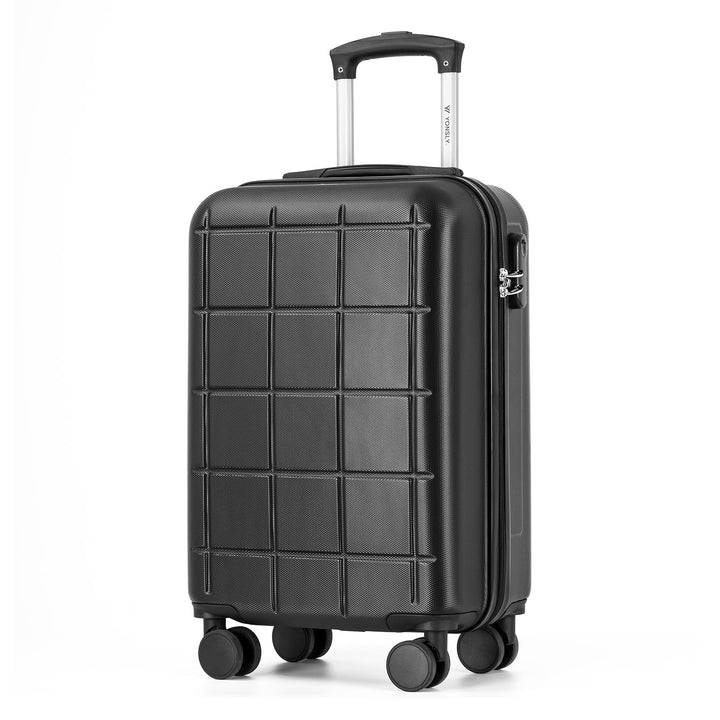 Koffer Suitcase, Kabinenkoffer, Trolley Reisekoffer, Rollkoffer Handgepäck mit Zahlenschloss, 4 Roll