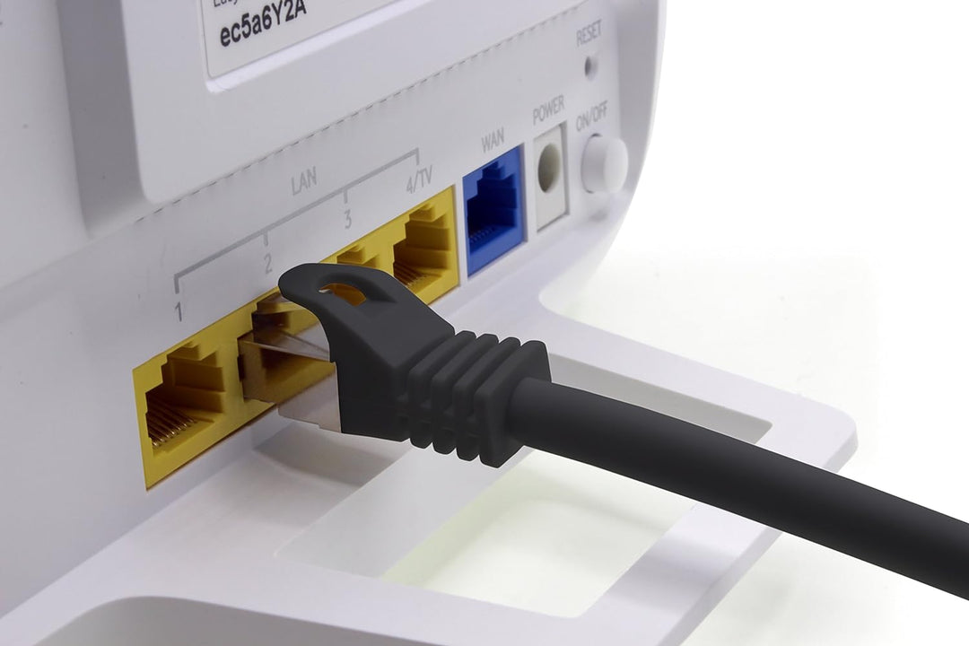 1aTTack.de 10m - schwarz - 5 Stück CAT.7 Netzwerkkabel Patchkabel SFTP PIMF LSZH Gigabit Lan Kabel 1