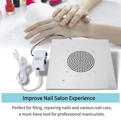 Nagelstaubsauger, Starker Sauger, 60 W, Nagelstaubsammler für den Salongebrauch Heimgebrauch, geräus