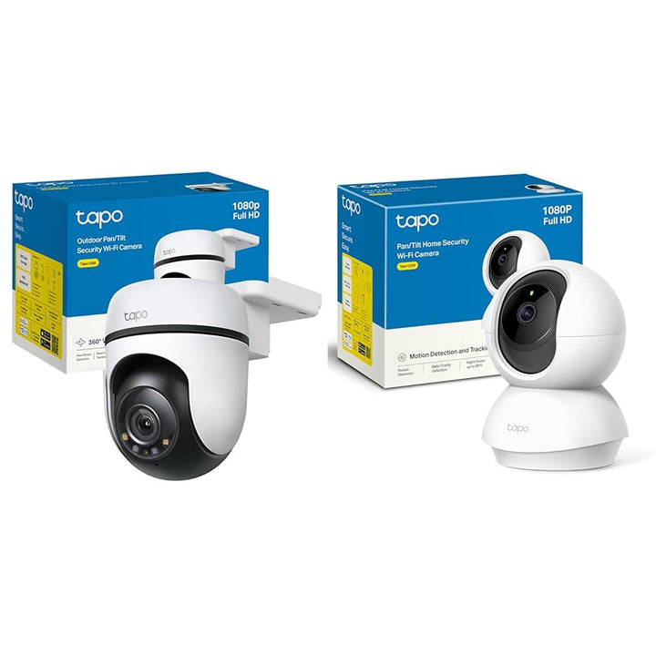 TP-Link Tapo C500 WLAN-Überwachungskamera für den Aussenbereich, 360 Grad Tapo C200 360°-WLAN-Überwa