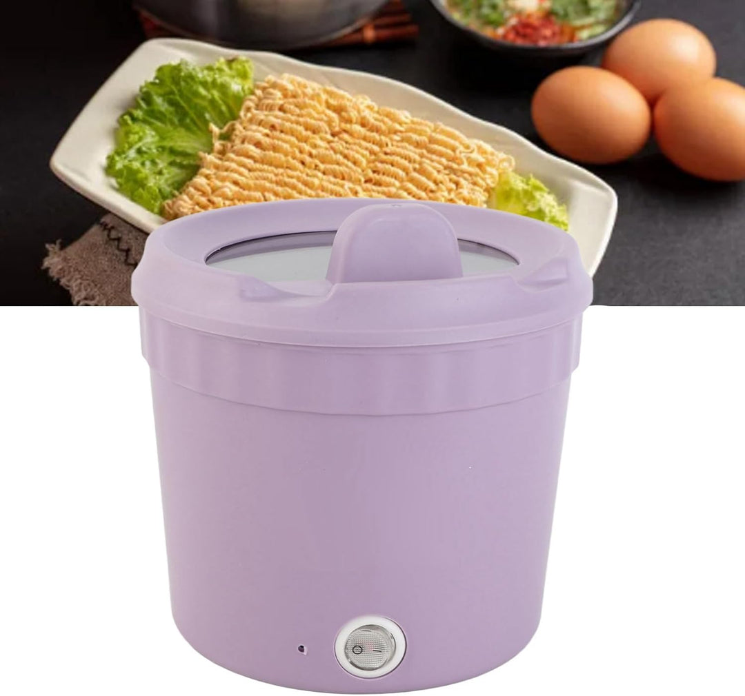 Multifunktionaler Elektrischer Hot Pot 1.2L Schnellnudeln Kocher Mini Elektretopf 450W Zum Kochen Ra
