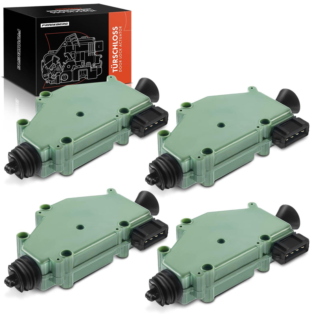 Frankberg 4x Stellmotor Zentralverriegelung ZV 4-Polig Kompatibel mit Transporter III Kasten Pritsch