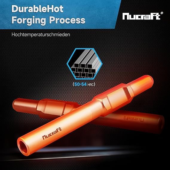 Nucraft SDS-HEX Professional Erdnageleintreiber zum Einstecken von Tiefenerder Erder Erdung Staberde