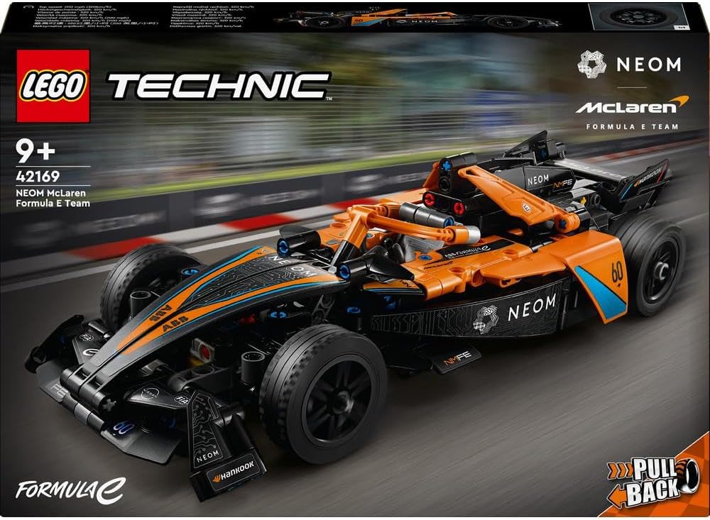 LEGO Technic NEOM McLaren Formula E Race Car, Rennwagen Spielzeug & Technic NEOM McLaren Extreme E R