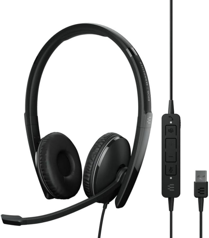 EPOS Adapt 165T USB II Headset: Überlegene Klangqualität, Microsoft Teams Zertifiziert, Multi-Geräte
