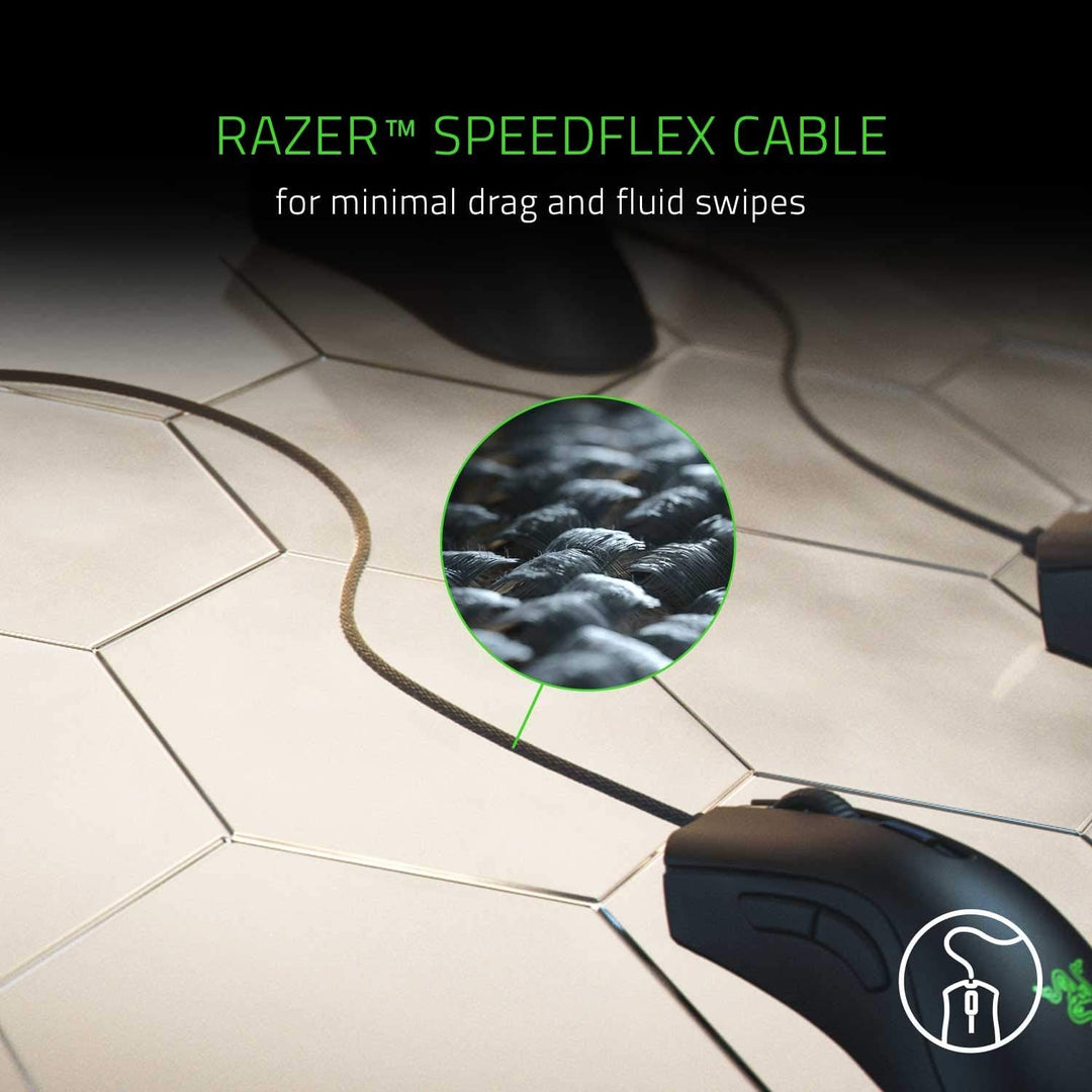 Razer DeathAdder V2 Mini-USB-Gaming-Maus: Optischer Sensor mit 8500 K DPI, 62 g leichtes Design, Chr