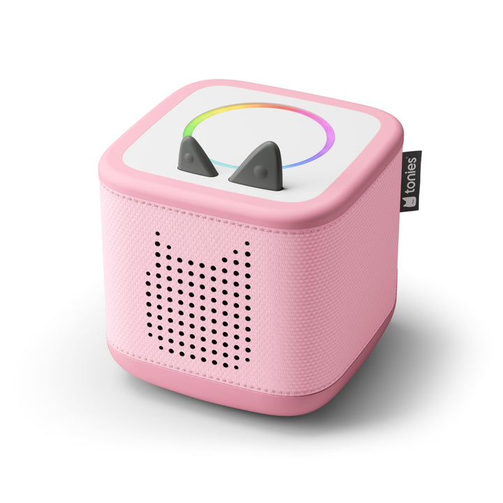 tonies Toniebox 2 - Musik und Abentuer, Pink, Audioplayer für Hörbücher, Lieder, Einschlafen und Ton