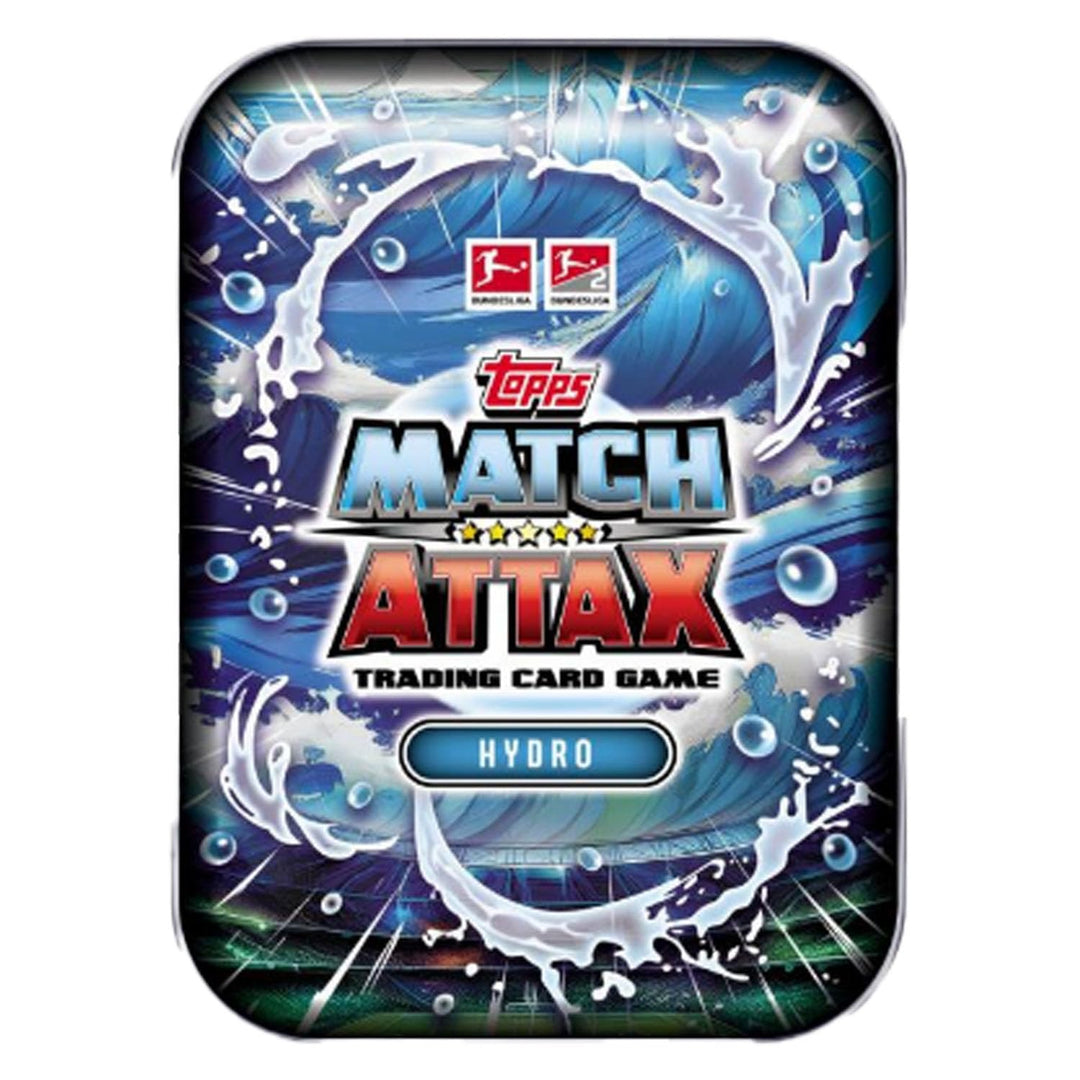Match Attax Bundesliga Sammelkarten 2025/26 | 1x Mini Tin Hydro | Sammeldose mit 39 Karten inkl. 3 e
