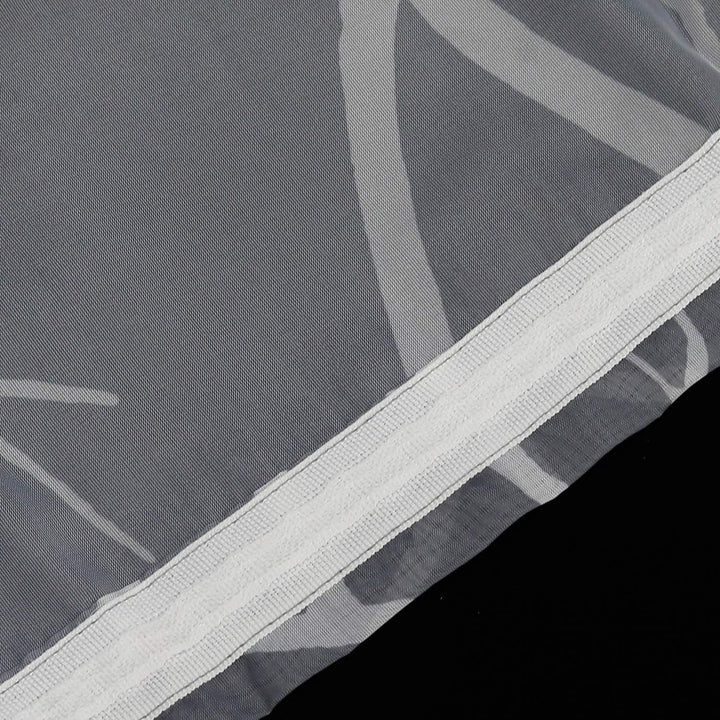 1 Stück Transparente Gardine Schal mit Kräuselband Voile Vorhang Fensterschal Äste Muster H/B 245/14