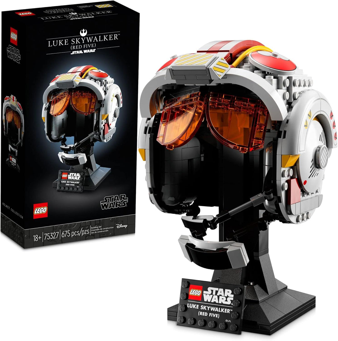 LEGO Star Wars Luke Skywalker (Red Five) Helm 75327 Bauset für Erwachsene; Star Wars Sammlerstück fü