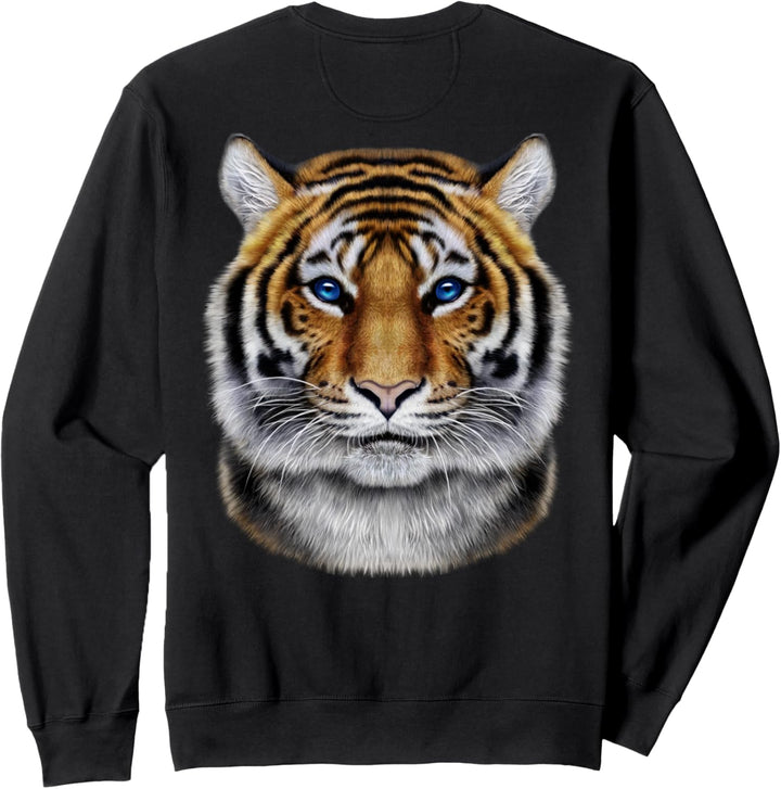 Tigergesicht Sweatshirt