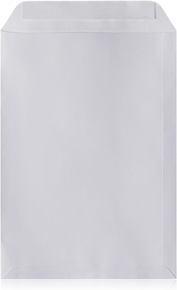 250 Briefumschläge ohne Fenster DIN B4 Umschläge Weiss haftklebend 250 x 353 mm 100g/m² Versandtasch