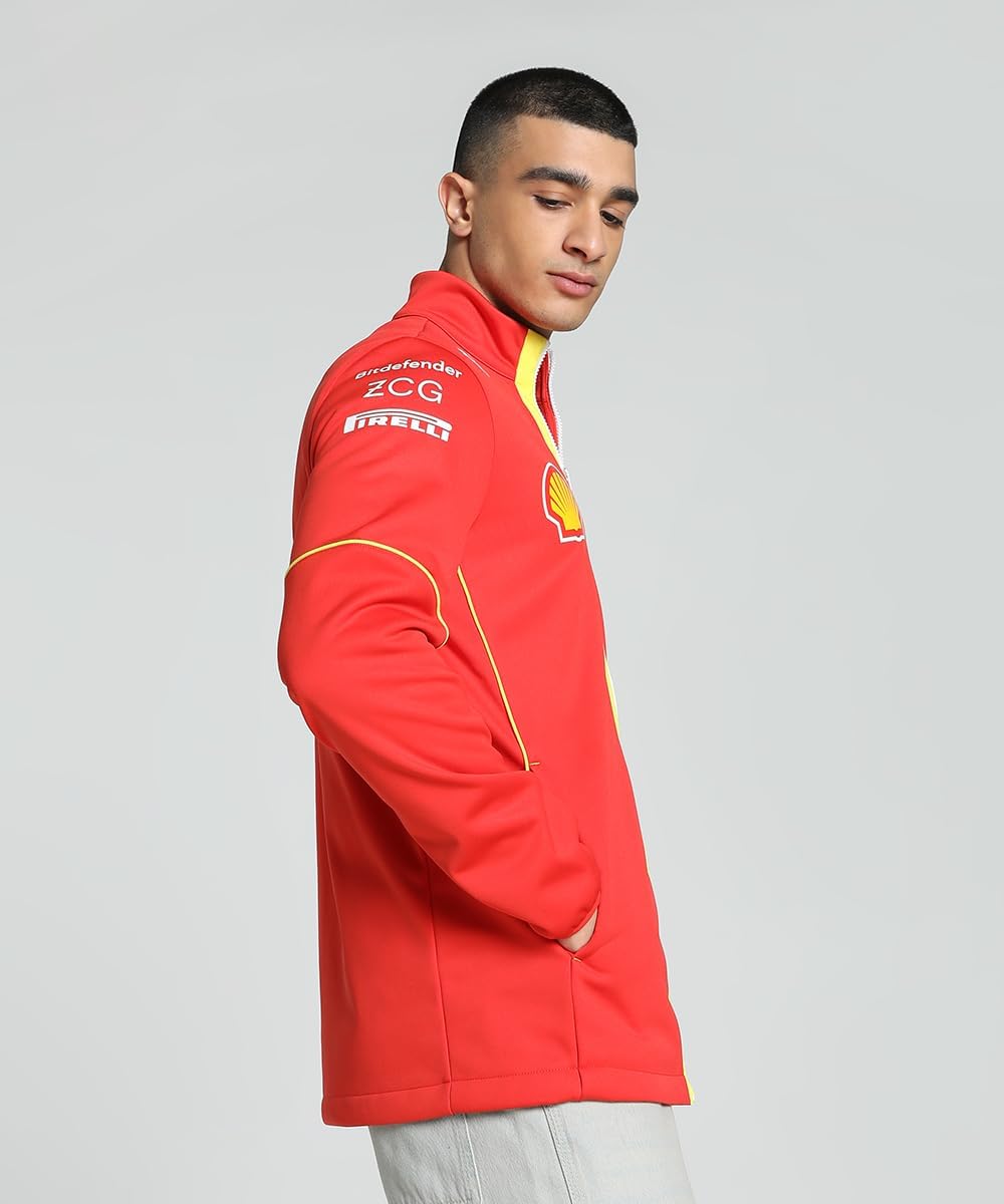 PUMA Scuderia Ferrari F1 Herren 2024 Team Softshell-Jacke, M