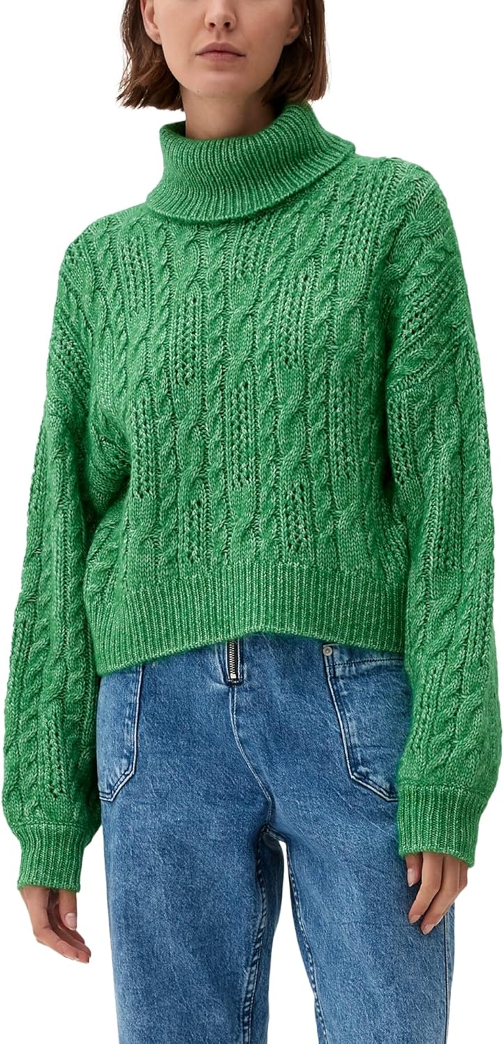 Q/S designed by Damen Strickpullover L Grün, L Grün