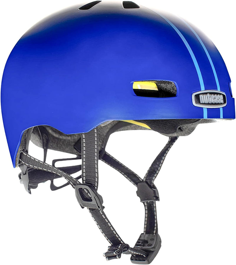 Nutcase Street MIPS Helm blau, S