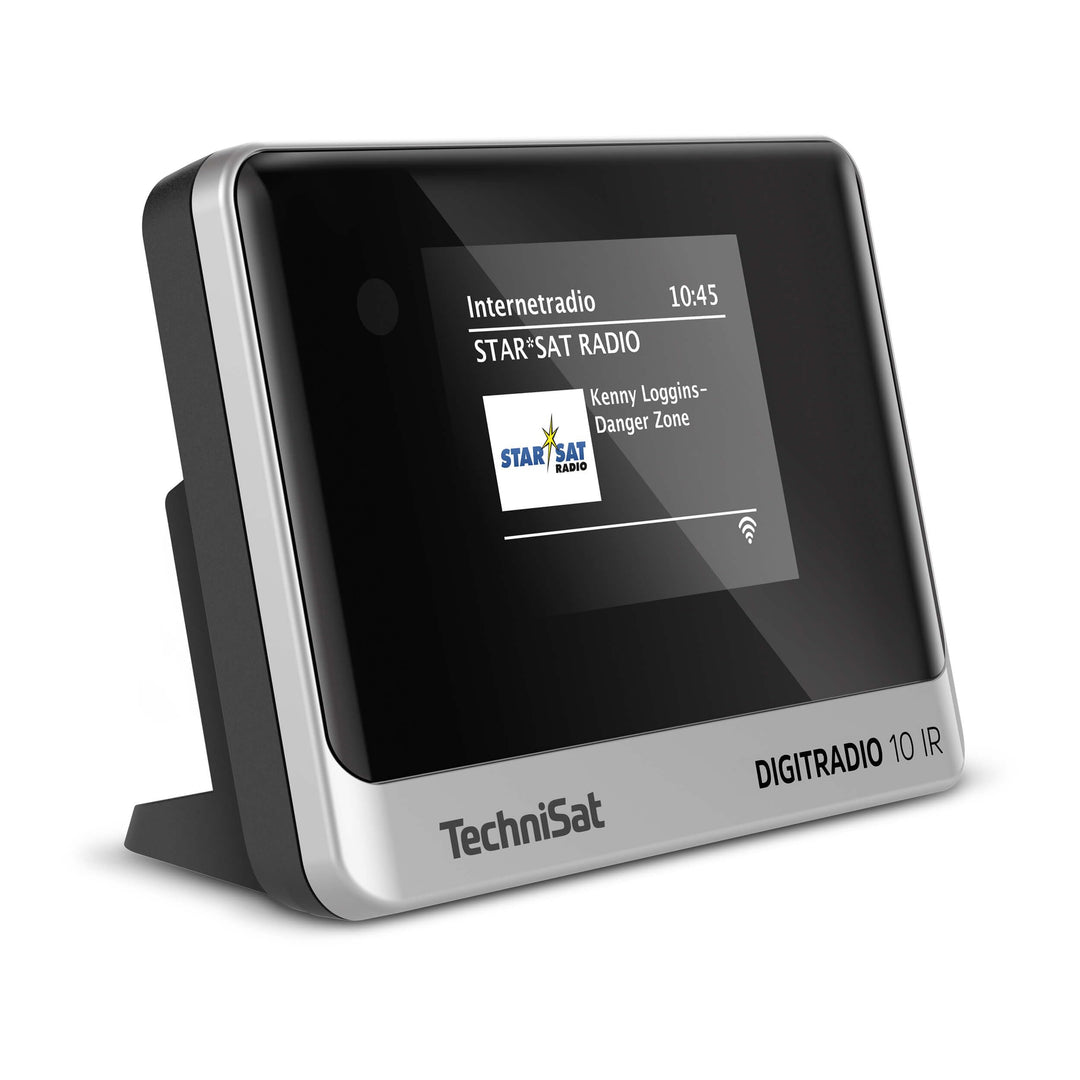 TechniSat DIGITRADIO 10 IR - DAB+ und Internetradio Adapter (WLAN, Farb-Display, Bluetooth, Fernbedi