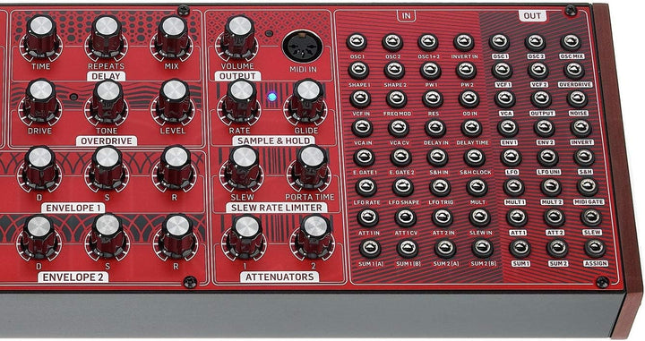 Behringer NEUTRON Paraphonic Analog and Semi-Modular Synthesizer with Dual 3340 VCOs, Multi-Mode VCF