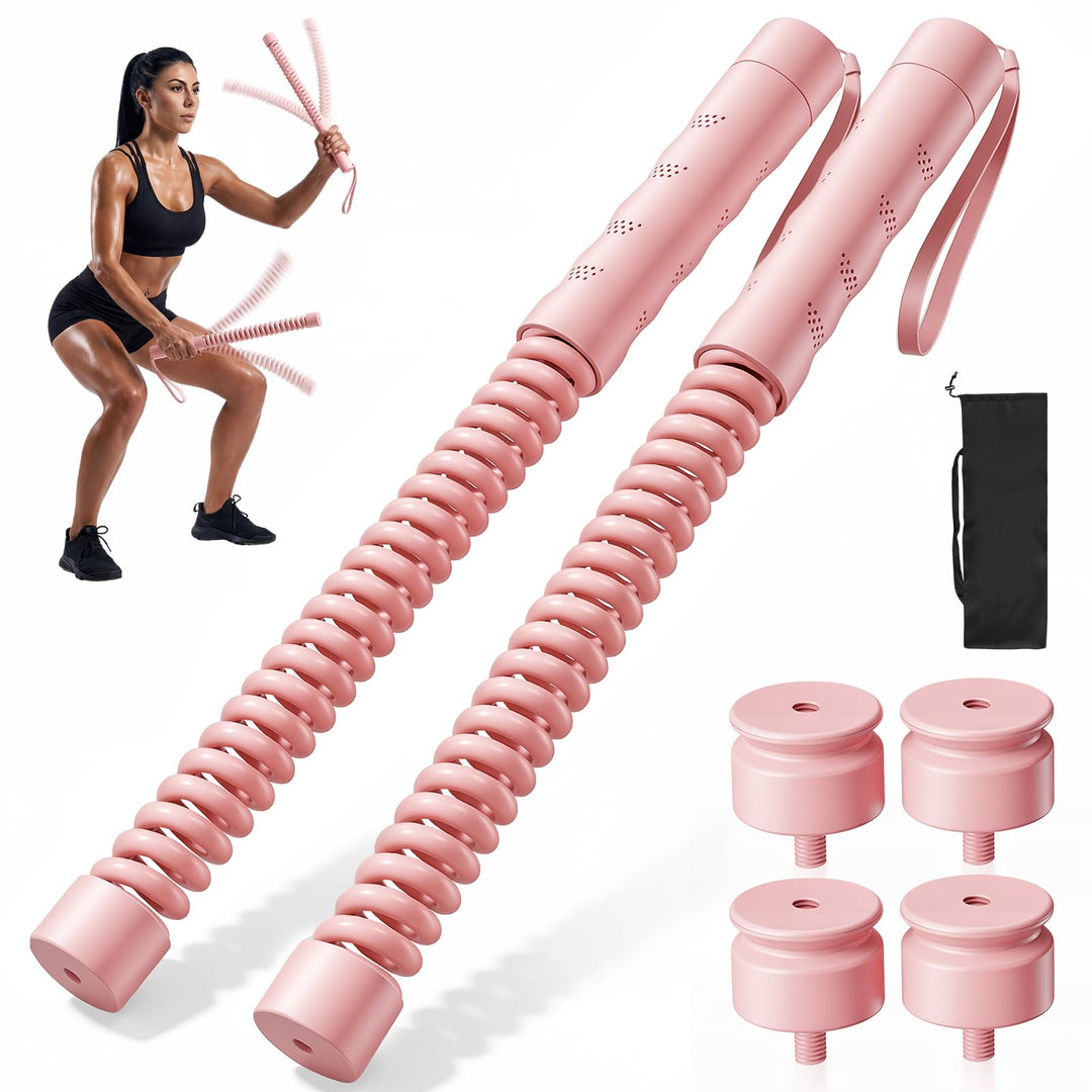 Battle Rope ohne Seil für das Heimtraining, Ropeless Battle Ropes mit 4 x 50 g Gegengewichten & Aufb