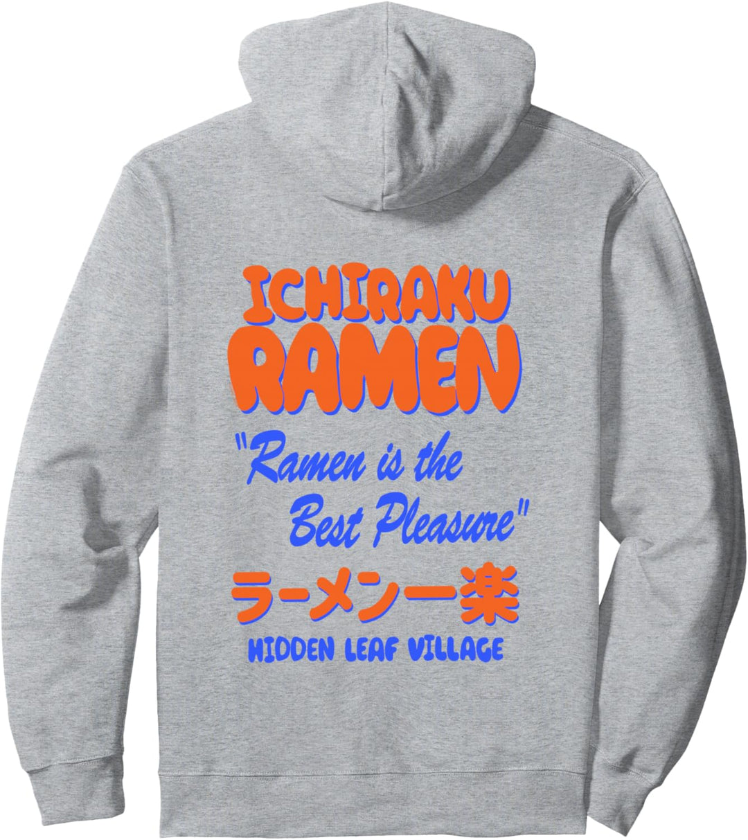 Naruto Shippuden Ichiraku Ramen Hüpfschrift Pullover Hoodie