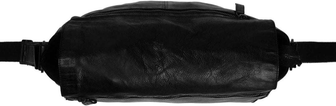 The Chesterfield Brand Black Label Yossef Umhängetasche Leder 31 cm