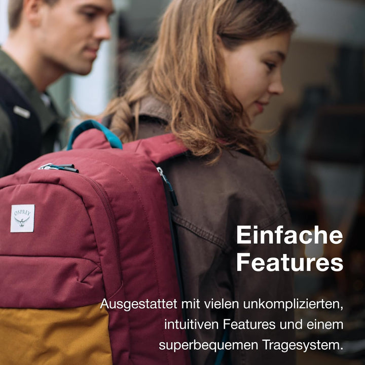 Osprey Arcane Unisex Rucksack Schwarz O/S - Fassungsvermögen 30L, Schwarz O/S - Fassungsvermögen 30L