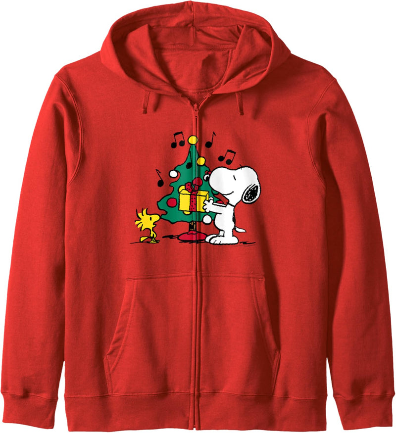 Peanuts - Snoopy & Woodstock Christmas Tree Kapuzenjacke