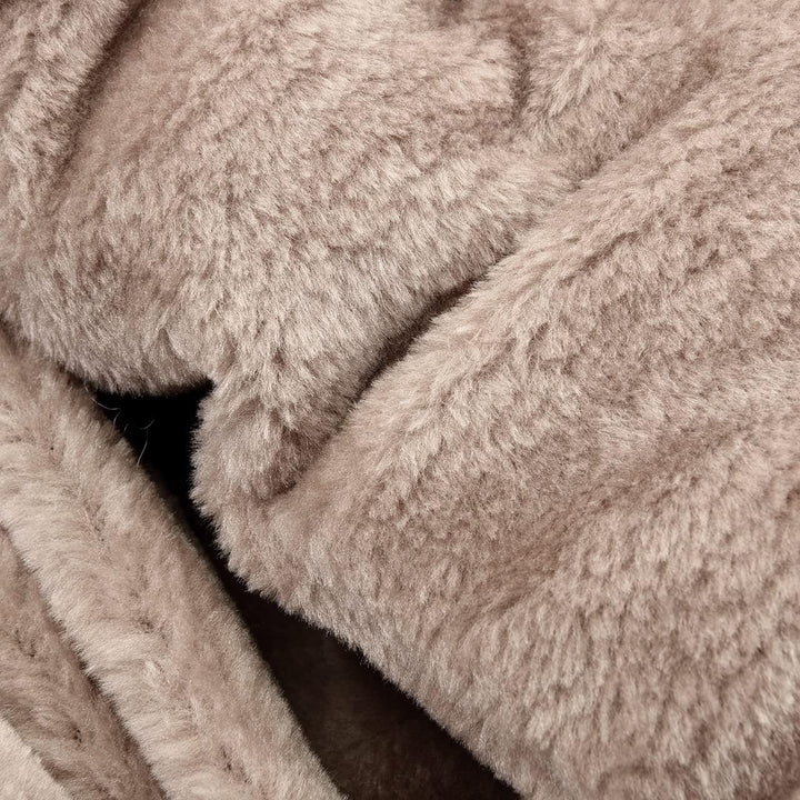 CanadianCat Company | Katzen Kuschelsack für Heizkörper | Beige | Liegemulde mit verstellbaren Bügel