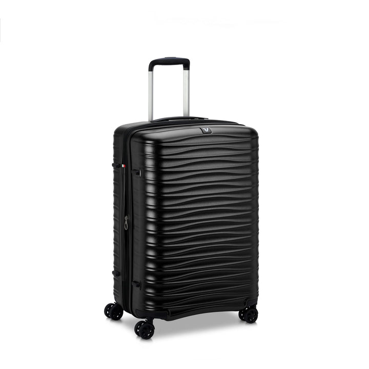 RONCATO Wave - 4-Rollen-Trolley M 65 cm erw. nero Schwarz, Schwarz