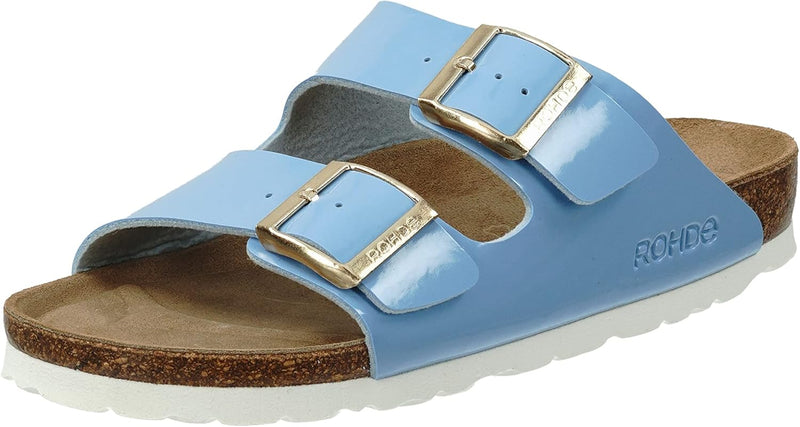 Rohde ALBA Damen, Frauen, Pantoletten, Slipper,Slides,Sandalen,Sommerschuhe,Freizeitschuhe 36 EU Bal