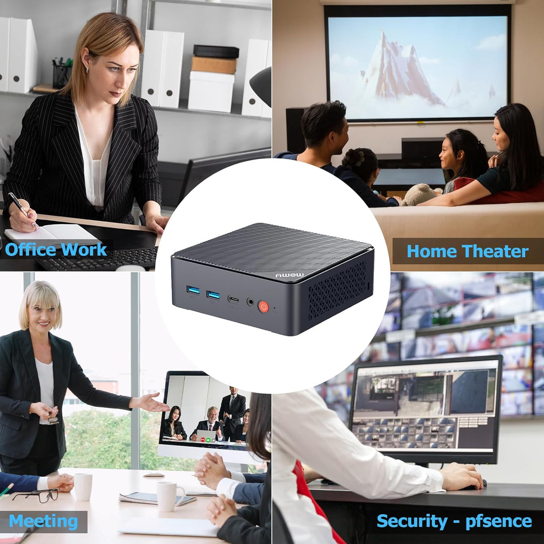 AWOW Mini PC W-11 Pro Twin Lake-N N150 Quad Core 3.60 GHz, 16 GB DDR4 3200MHz 512 GB M.2 PCIE3.0 SSD