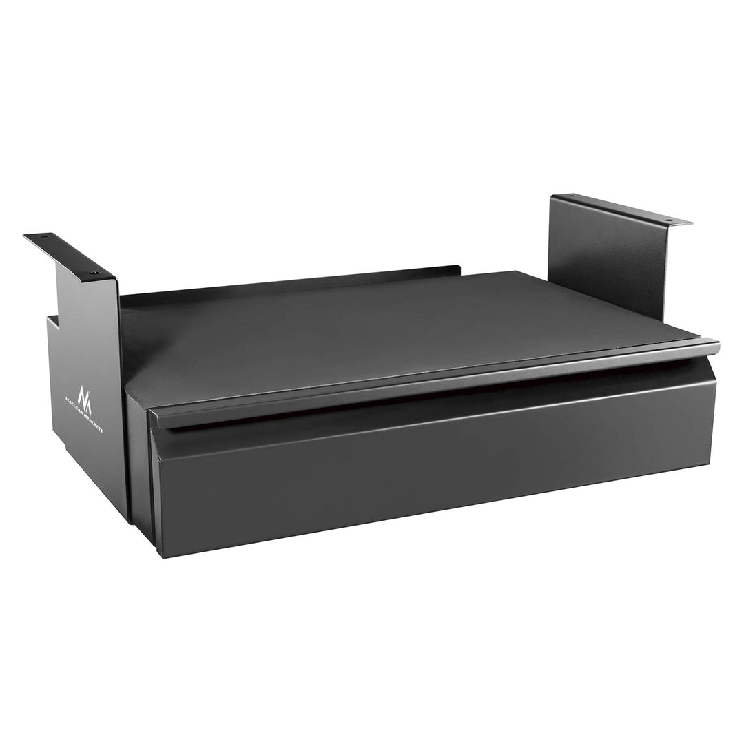 Maclean MC-875 Untertisch Schublade mit Regal bis max. 5kg Unterbau Unter Schreibtisch Halterung Hän