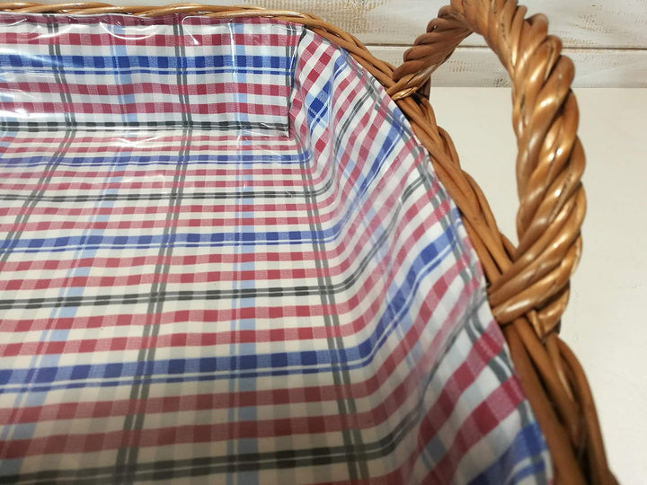 Weidentablett Frühstückstablett Serviertablett 54 cm Tablett Korb Weide