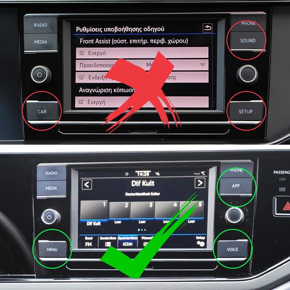 Rückfahrkamera für Seat Leon MK3 5F FR LE(2013-2020),Seat Ibiza 6F KJ1 (2017-2023) CANbus-Rückfahrka