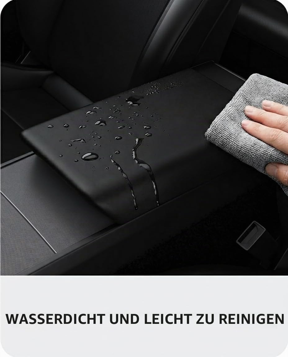 BASENOR Mittelkonsolenabdeckung für 2025 2026 Tesla Model Y Refresh (Juniper) 2024-2026 Tesla Model