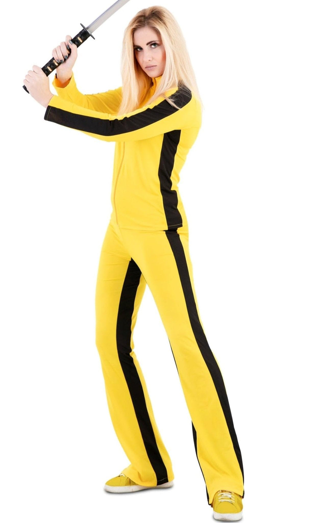 EUROCARNAVALES Kill Bill Mörderin Kostüm für Damen, Mehrfarbig, XL, XL