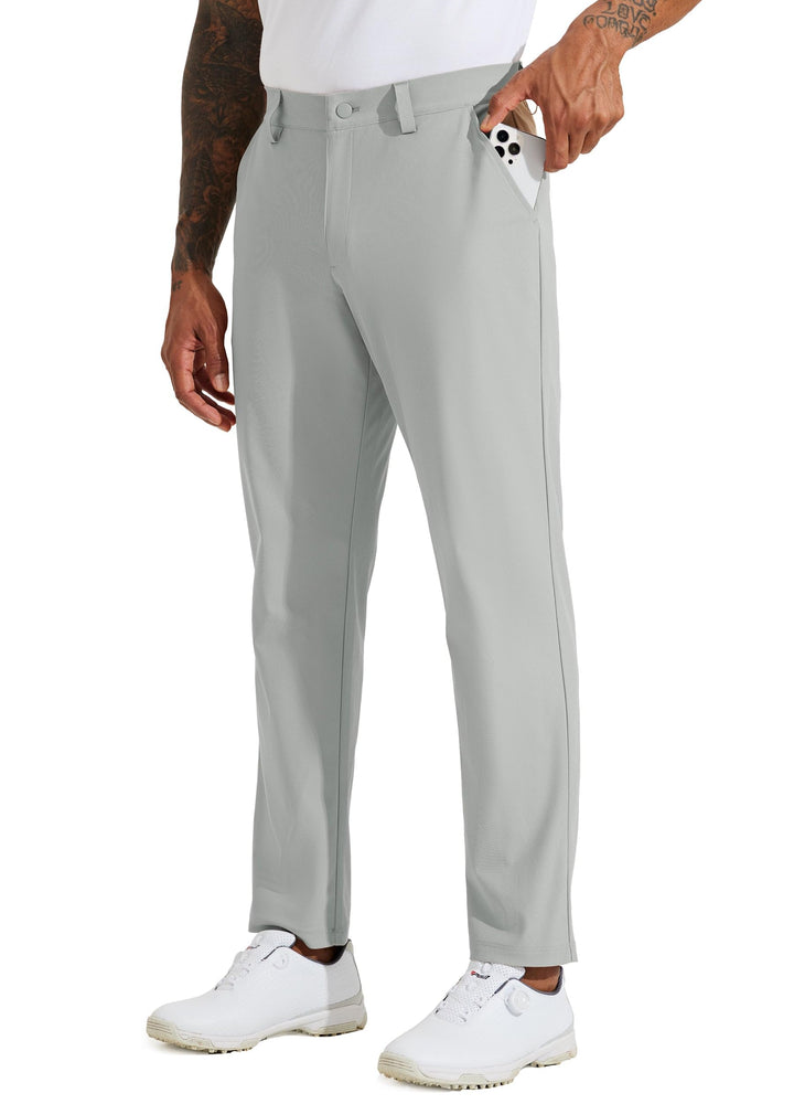WILLIT Herren Golfhosen Stretch Kleid Hosen Slim Fit Schnelltrockner Casual Arbeitshose Stretchhose