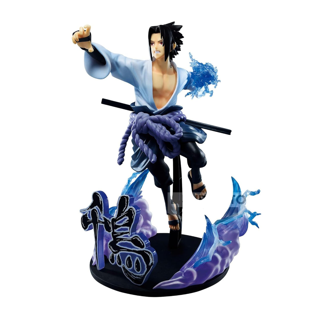 BANPRESTO Naruto Shippuden - Uchiha Sasuke - Figurine Vibration Stars 20cm