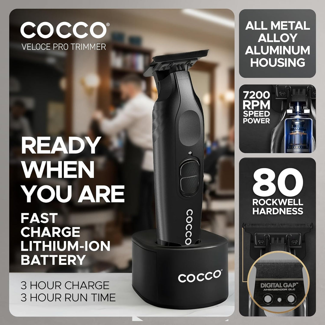 Cocco Veloce Pro Trimmer Matte Black - Trimmer