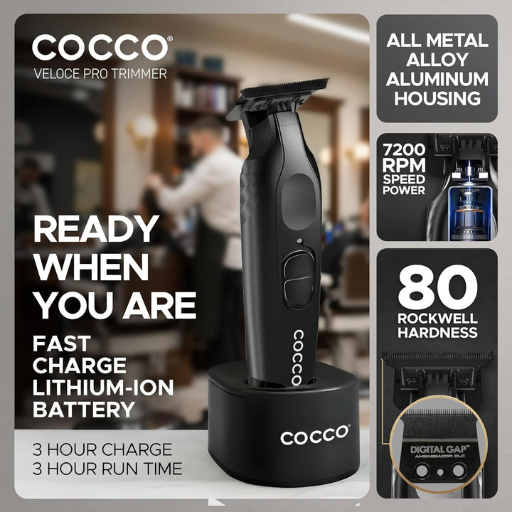 Cocco Veloce Pro Trimmer Matte Black - Trimmer