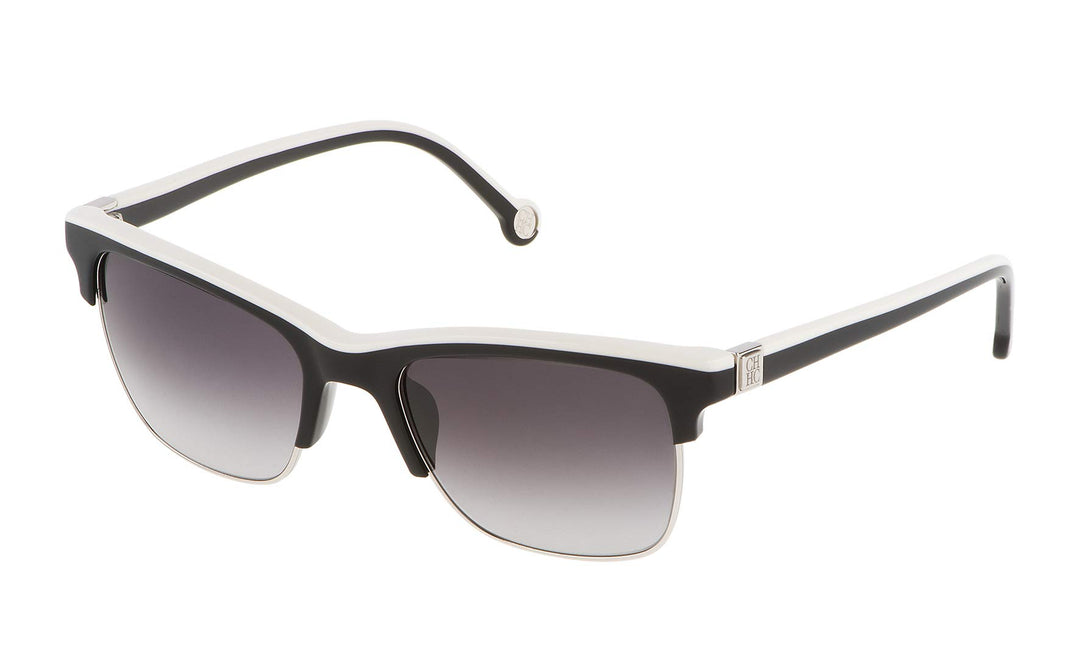 Carolina Herrera Damen SHE655530700 Sonnenbrille, Schwarz (Negro), 53
