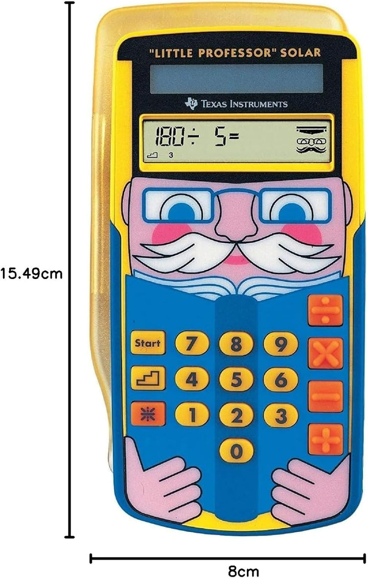 Texas Instruments Little Professor Rechentrainer (für Vor- und Grundschule, Solarbetrieben, mit 80.0