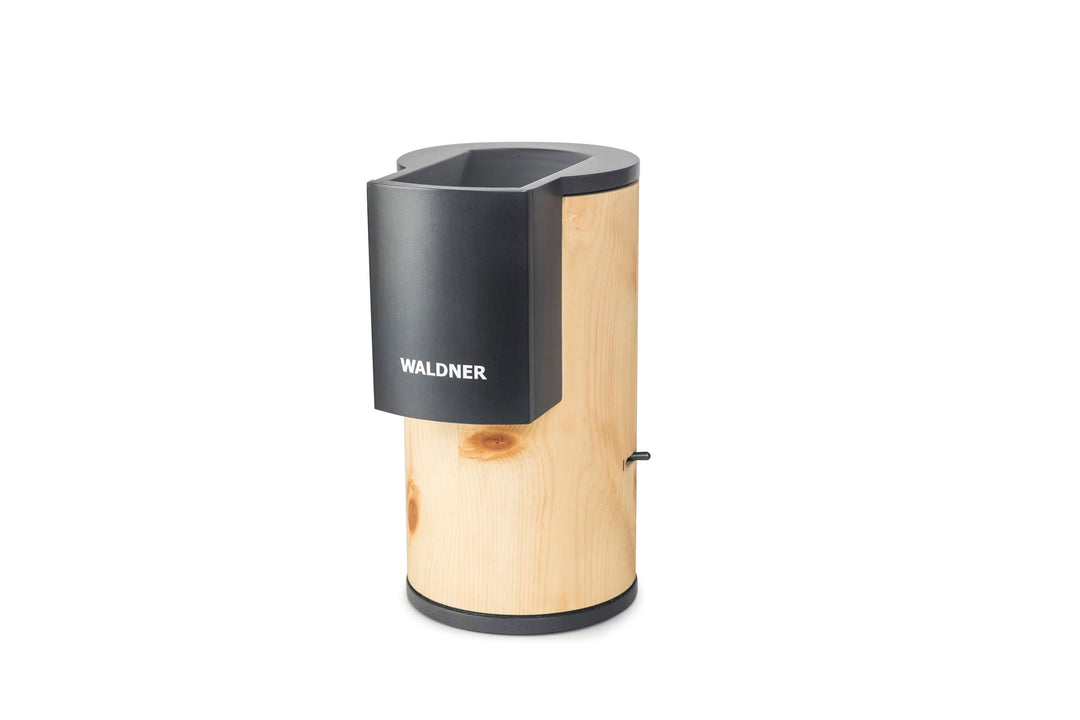 Waldner Lisa elektrische Flockenquetsche | Edelstahl-Walzen Holz, Holz