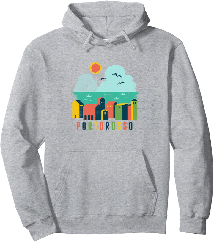 Disney Pixar Luca Portorosso Seascape Pullover Hoodie