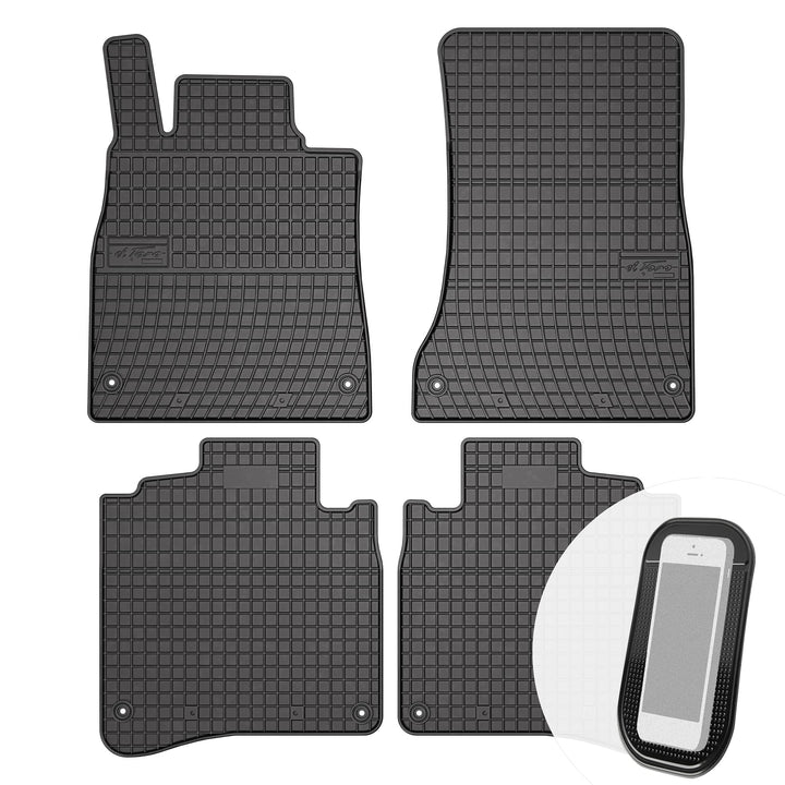 Gummimatten Auto Fussmatten Gummi Automatten Passgenau 4-teilig Set - passend für Mercedes-Benz S-Kl