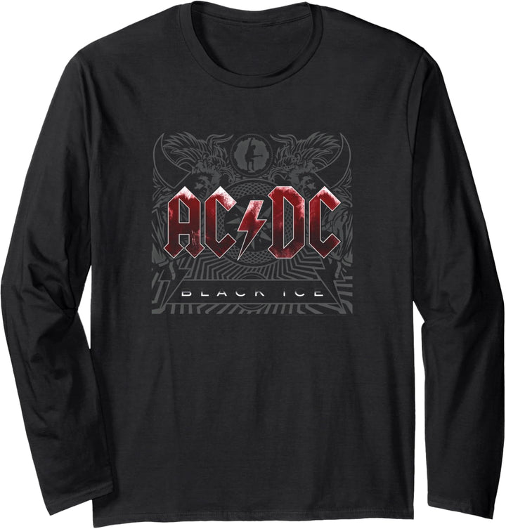 AC/DC - Schwarzes Eisalbum Langarmshirt