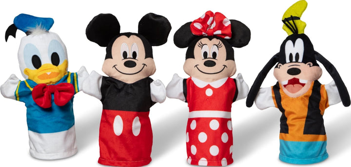 Melissa &amp; Doug Mickey Mouse &amp; Friends Soft &amp; Cuddly Hand Puppets Plush
