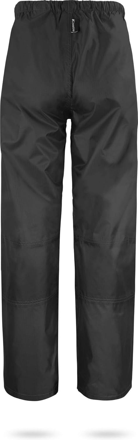 normani Outdoor Sports wasserdichte Regenhose 6000 mm mit Reissverschluss-Seitentaschen für Wandern,